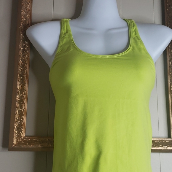 Nikibiki Neon Green Seamless Racer Top - Picture 3 of 11